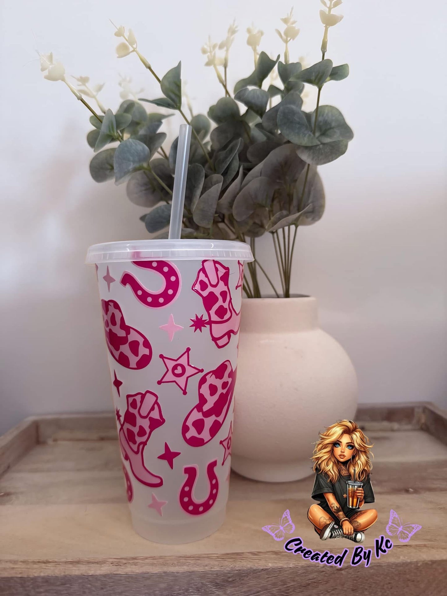Cowgirl cold cup