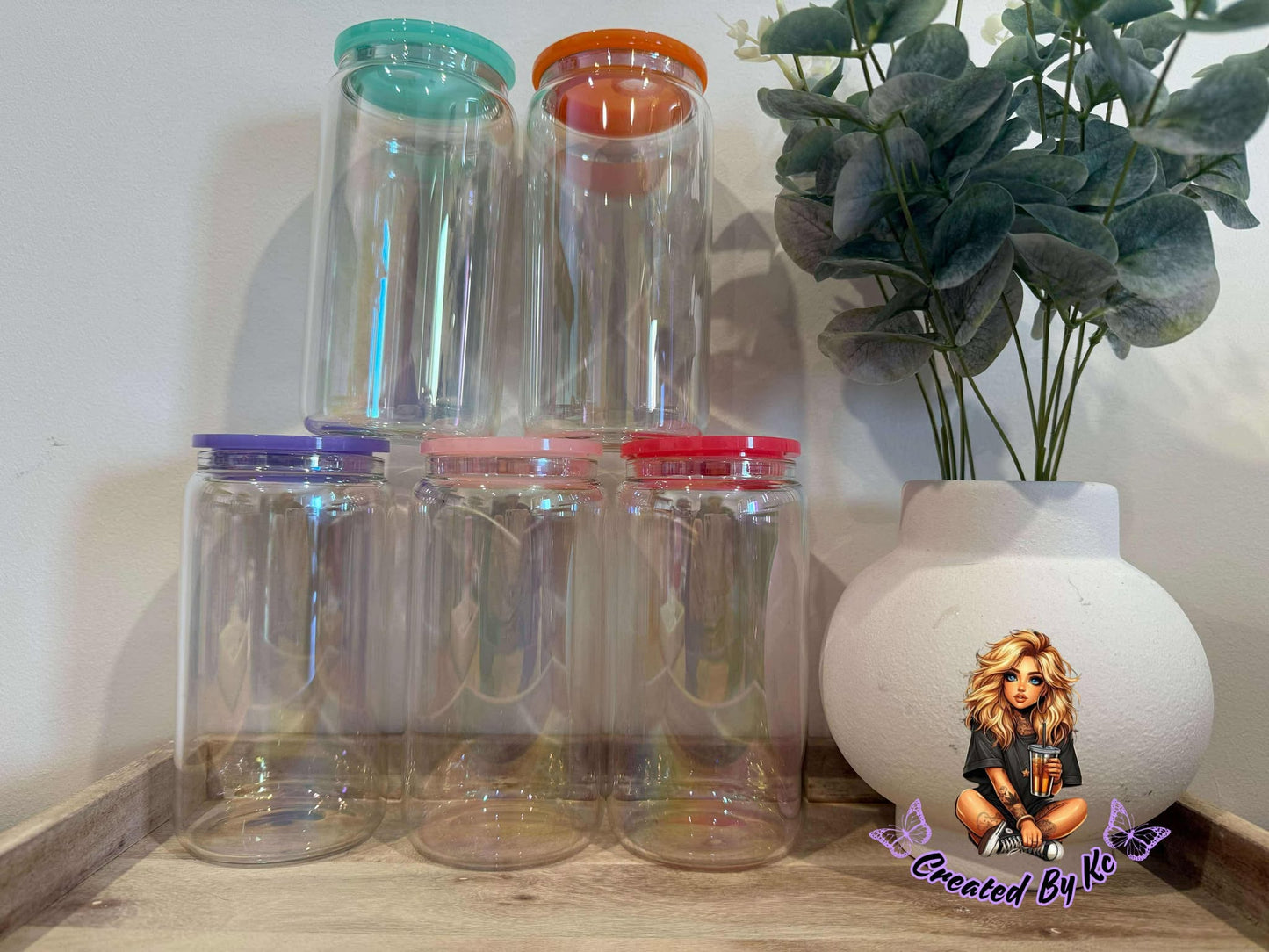 Iridescent Glass Libby