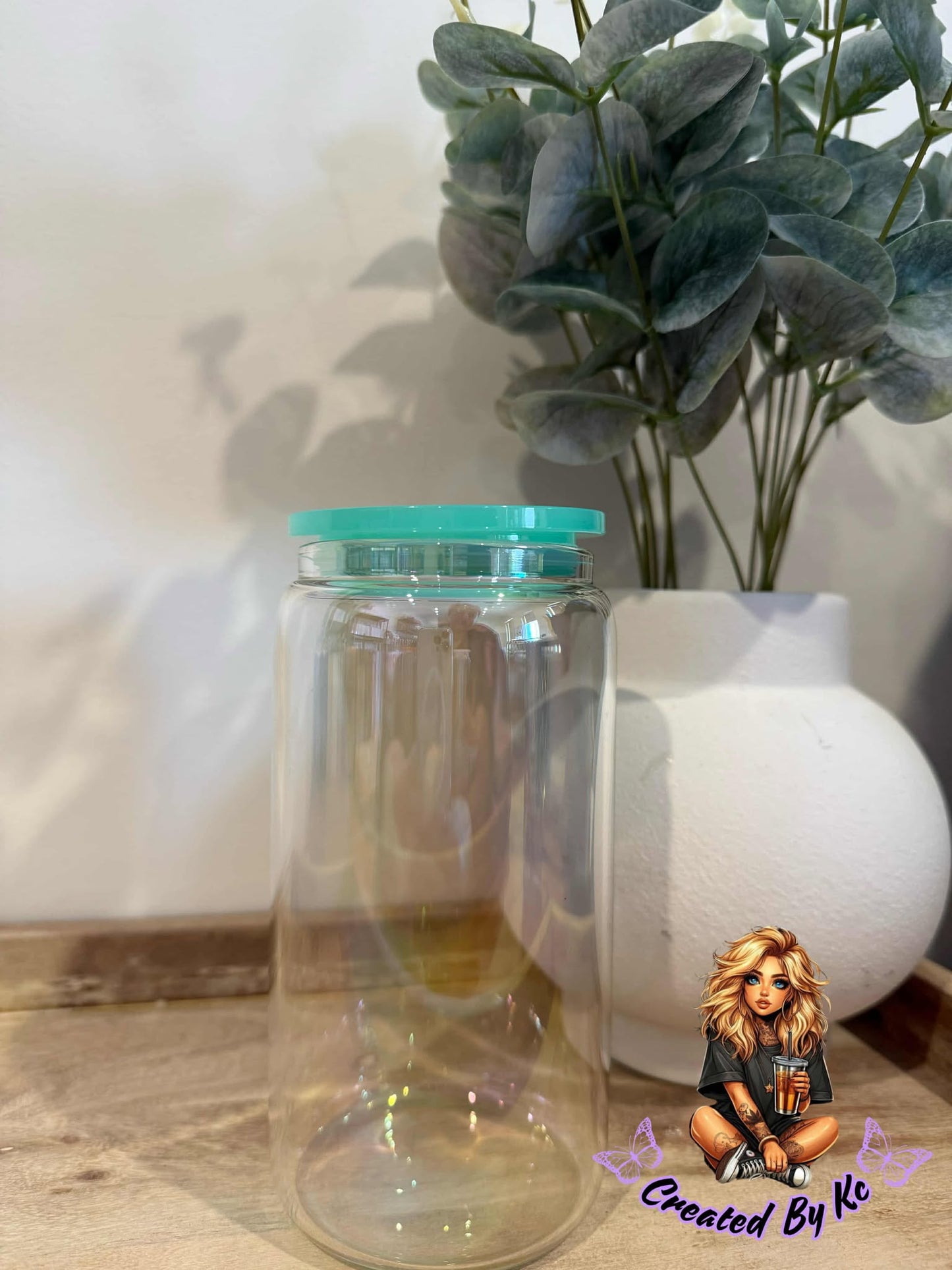Iridescent Glass Libby