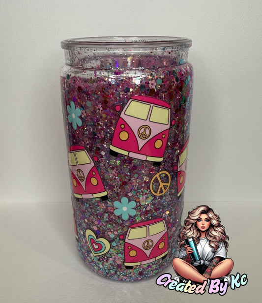 Hippy Van 16oz Acrylic