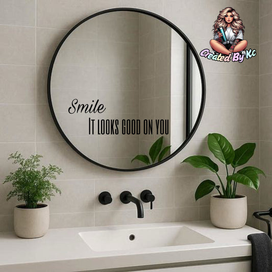 Smile it looks good on you
