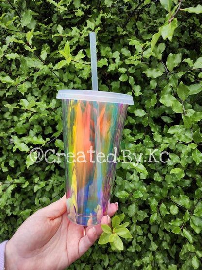 Custom Holographic Cold Cups