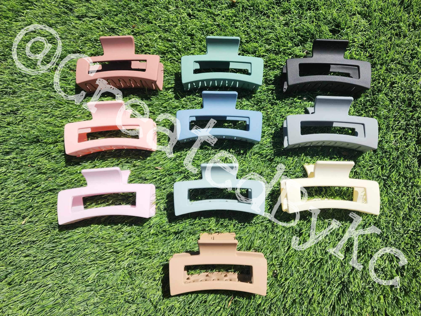 Matte large Claw Clip