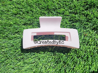 Matte large Claw Clip