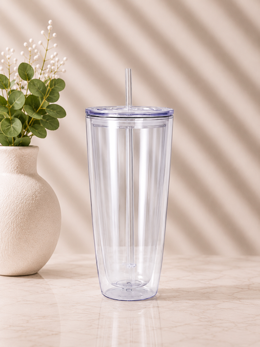 24oz Acrylic Curved Snoe Globe
