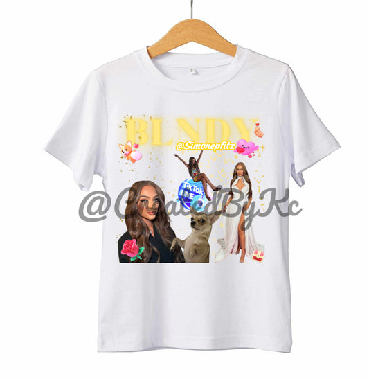 Custom team Simone tee