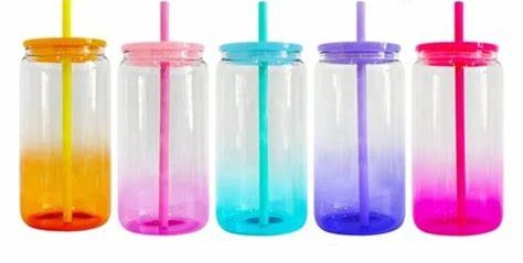16oz Ombre Glass