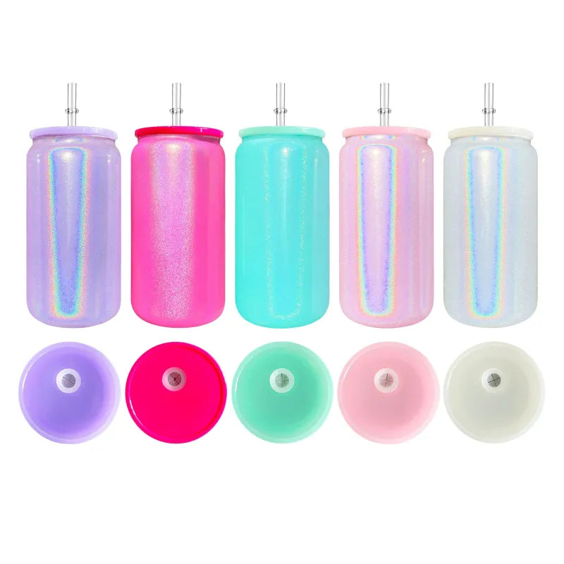16oz Holographic Glasses